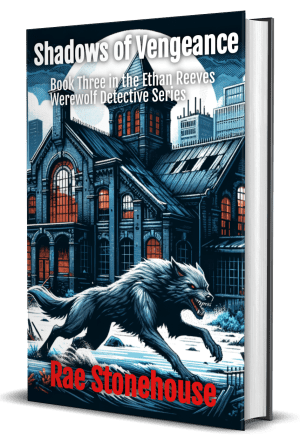 Shadows of Vengeance Book Three in the Ethan Reeves Werewolf Detective Series by Rae Stonehouse
